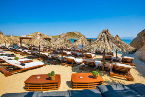 Beach bar Καλαφάτης Μύκονος, beach Καλαφάτης Μύκονος, sunbeds Καλαφάτης Μύκονος, breakfast Καλαφάτης Μύκονος, snacks Καλαφάτης Μύκονος, smooithies Καλαφάτης Μύκονος, coffee Καλαφάτης Μύκονος, Αγία Άννα