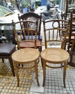 Επισκευή ψάθινων καρεκλών Παγκράτι, συντήρηση ψάθας Παγκράτι, συντήρηση μικροεπίπλων Παγκράτι, επισκευή ροζέτας Παγκράτι, επισκευή ψαρακόκκαλο αιγυπτιακό Παγκράτι, επισκευή ψάθας καφενείου Παγκράτι, Στη Ψάθα Θα Πεθάνουμε